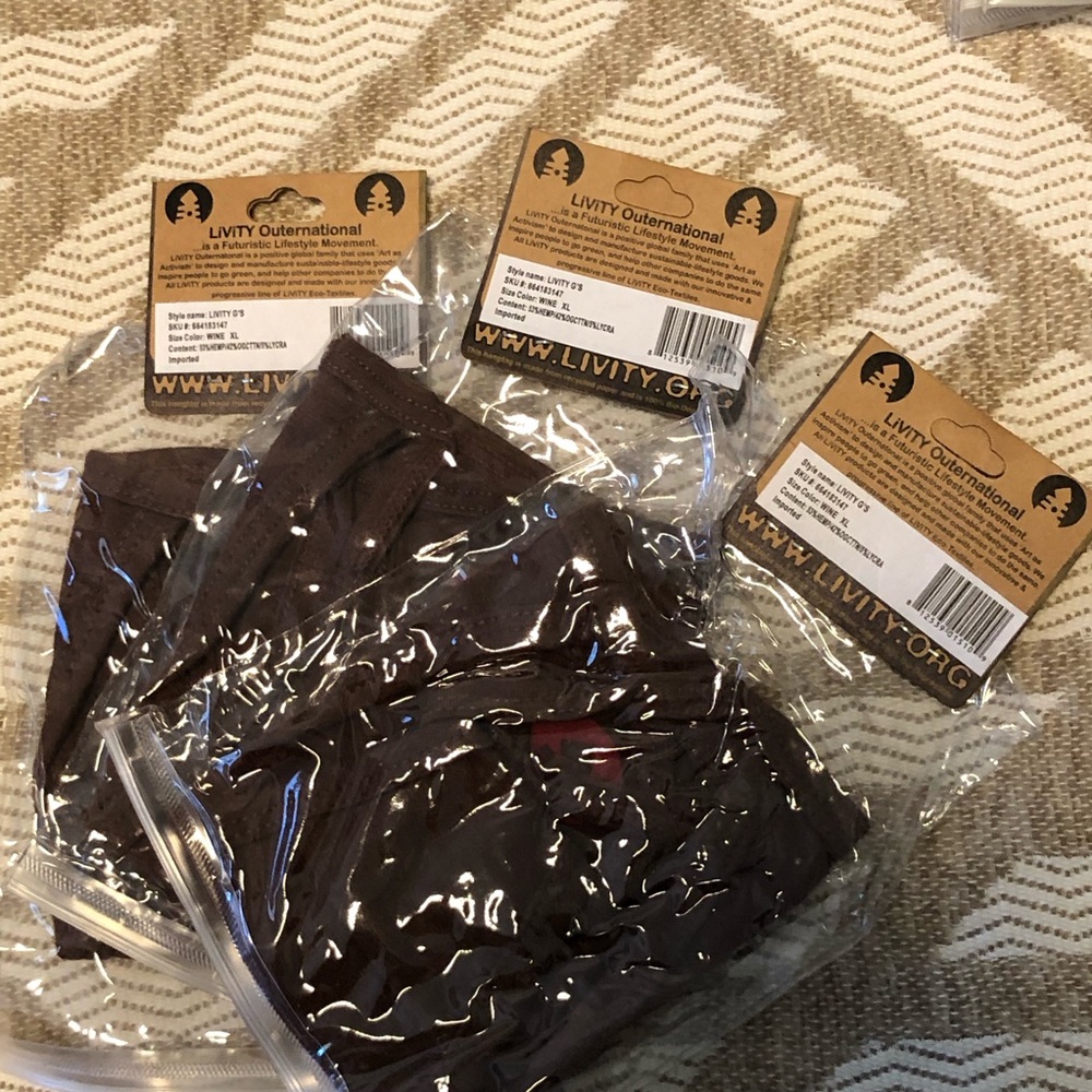 LiViTY G String, New Old Stock, Black OR Wine - Picture 7 of 14